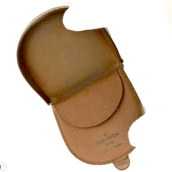 LOUIS VUITTON LV Monogram Coated Canvas Folding Coin / Pill Case - Picture 2 of 6